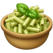 Pâtes au pesto sticker