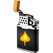 cigarette lighter sticker