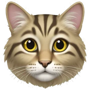 norwgean forest cat sticker