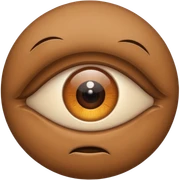 Suede eye
 sticker