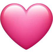 Pretty heart sticker