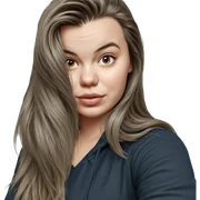 realistic portrait of girl sticker
