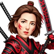 Daring Samurai sticker