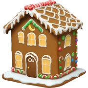 Gingerbread ྀིྀི house  sticker