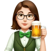 Tipsy Leprechaun sticker