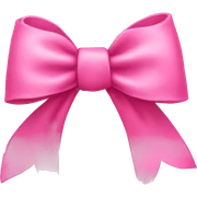 pink bow sticker