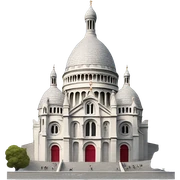Sacré-Coeur sticker