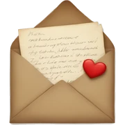 Love letter sticker