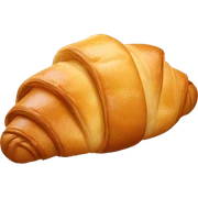 Croissant sticker