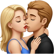 Kissing  sticker