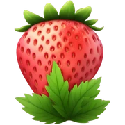 Pinke Erdbeere  sticker