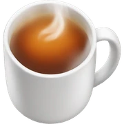 Warm tea sticker