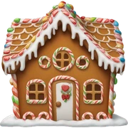 gingerbread house sticker