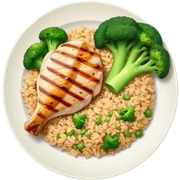 Protein food sticker