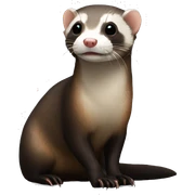 ferret  sticker