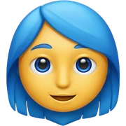 Blue
 sticker