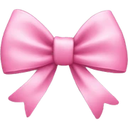 cute pink bow sticker