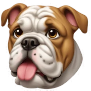 Bulldog sticker
