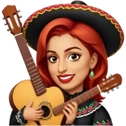 Mariachi Musician sticker
