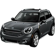 Mini countryman 2016 full dark grey color  sticker