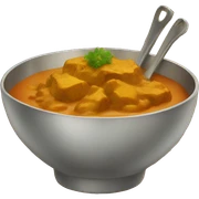 Bowl of curry sticker