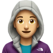 The north face fleece jacket sticker