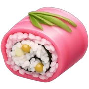 Pink sushi sticker