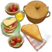 Picnic sticker
