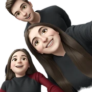 smiling girl and boy selfie sticker