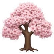 sakura tree sticker
