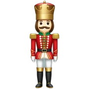 christmas nutcracker full body sticker