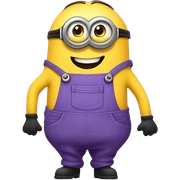 Mega minion mel sticker