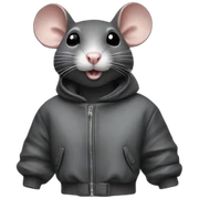 rat balenciaga sticker