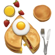 Breakfast sticker