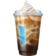 Iced coffee sticker
