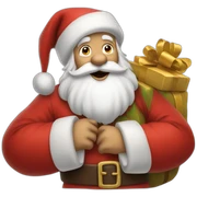 santa claus sticker