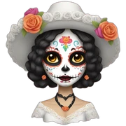 catrina sticker