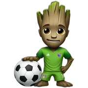 groot soccer sticker