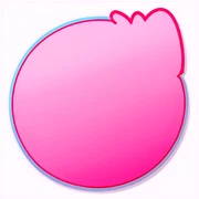 Pink sticker