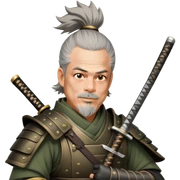 Ancient Samurai sticker