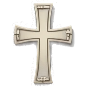 Cross sticker