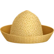 chinese rice hat sticker