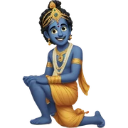 krishna sticker