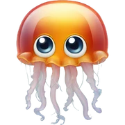 Jelly fish  sticker