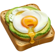 Avocado toast sticker