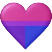bisexual flag sticker