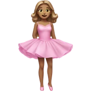 O balerina cu roche roz care face cumpana si e alba si incredibil de frumoasa sticker