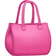 Pink bag sticker