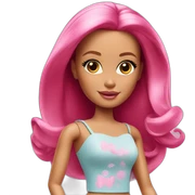 Barbie sticker
