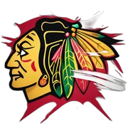 Chicago Blackhawks logo sticker